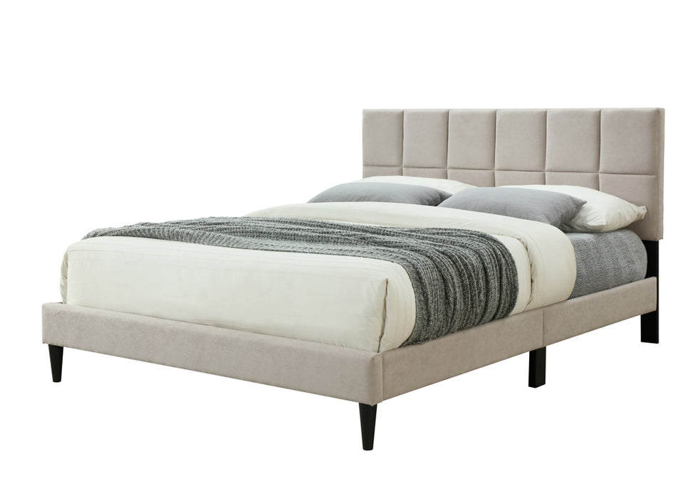 EVELYN UPHOLSTERED KING BED IN A BOX 1132-110