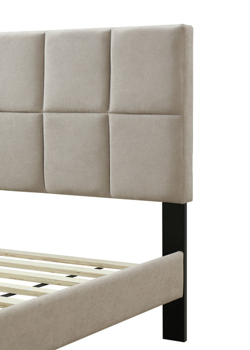 EVELYN UPHOLSTERED KING BED IN A BOX 1132-110