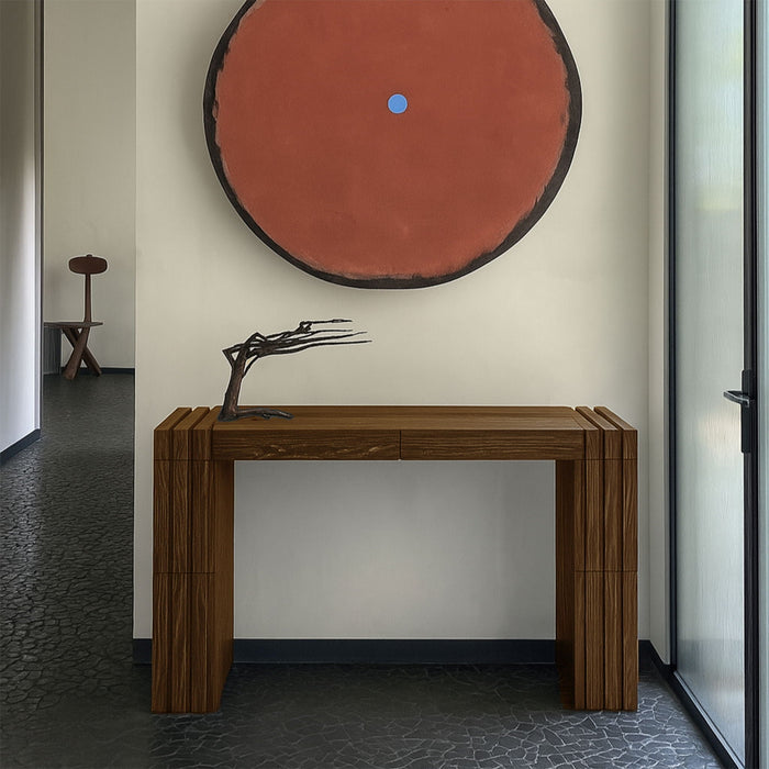 Stanton Oak Veneer And Solid Wood Coffee Table