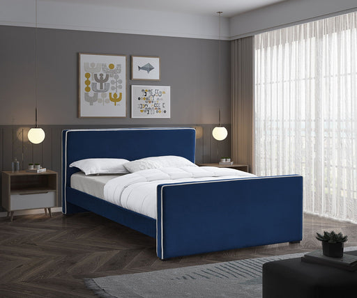 Dillard Velvet Upholstered Bed