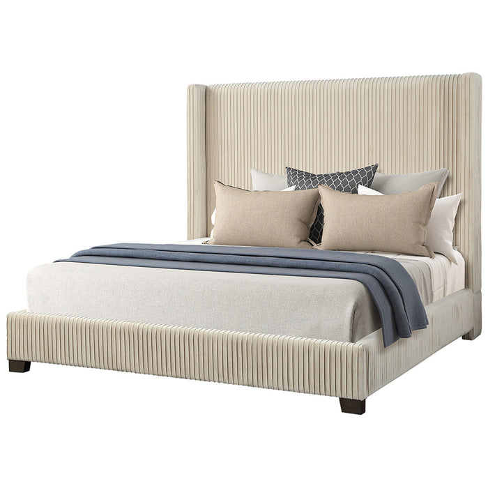 LUCA UPHOLSTERED QUEEN BED IN A BOX 1148-105