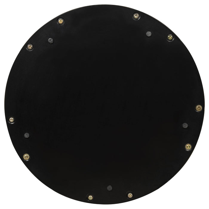 Naser Round Tulip Dining Table Base Dark Walnut