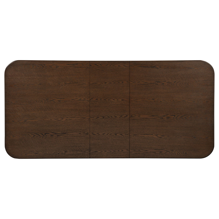 Juego de comedor extensible Faulkner de 7 piezas de 84" - crema