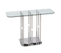 Contemporary Floating Pedestal Sofa Table 1158-ST