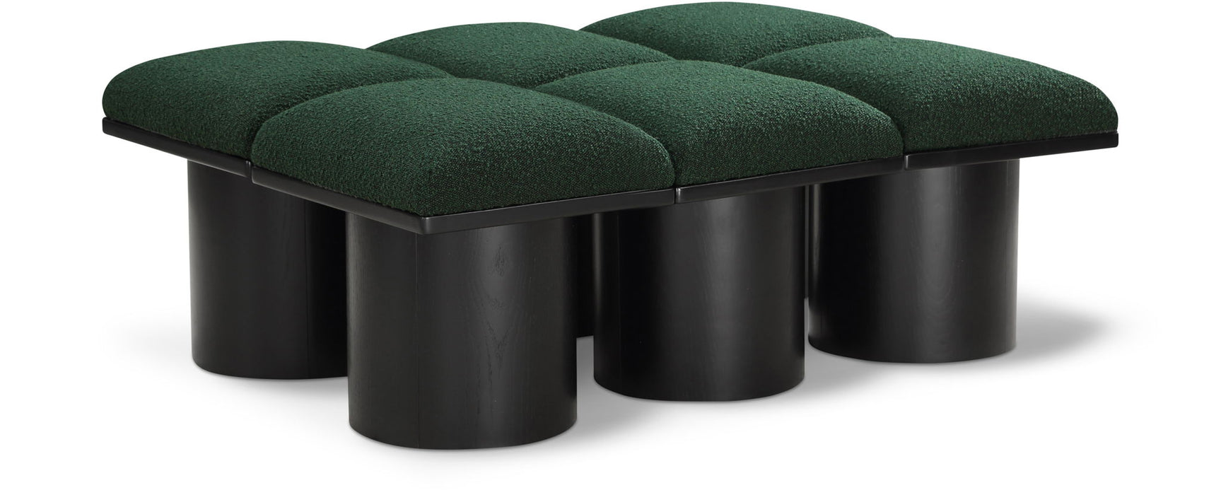 Pavilion Boucle Fabric Upholstered 6pc. Modular Bench