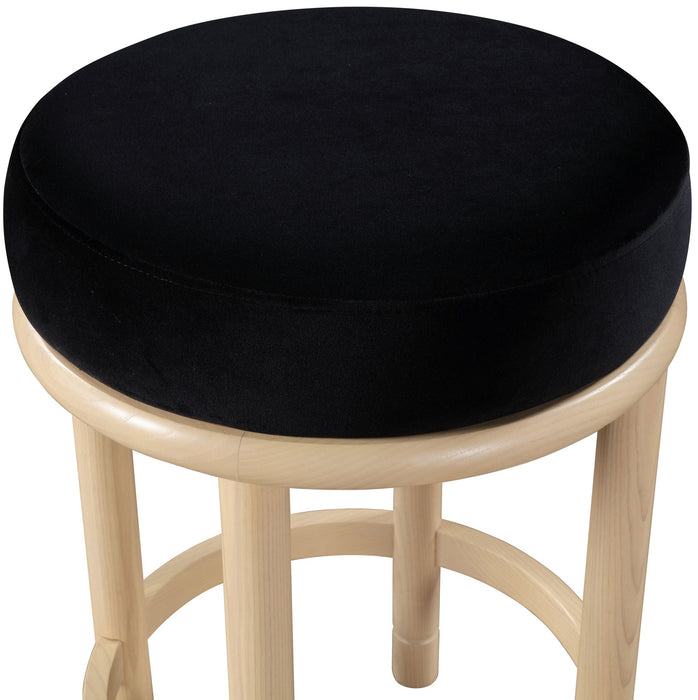 Monette Velvet Upholstered Counter Stool
