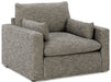 Dramatic Sofa - Black/Gray