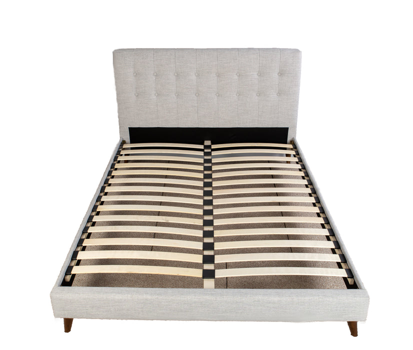 MYLA UPHOLSTERED KING BED IN A BOX W/ 2 NIGHTSTANDS 1184DS-110