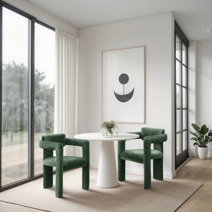 Brenda Chenille Fabric Upholstered Dining Chair