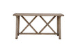 Two Harbors 72in Rect Counter Table Old Wood