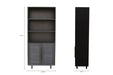 Harbor Bookcase Matte Black