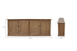 Josephine 4D Cabinet Warm Natural