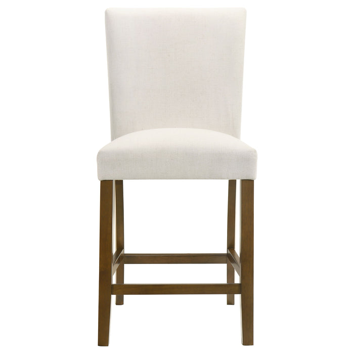 Paxton Upholstered Counter Height Dining Chair Beige (Set of 2)