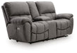 Bakerstein Power Reclining Loveseat with Console - image 2