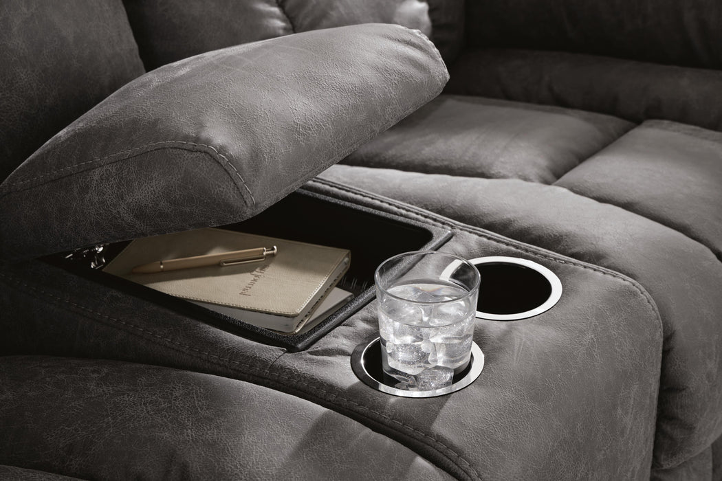 Bakerstein Power Reclining Loveseat with Console - image 9