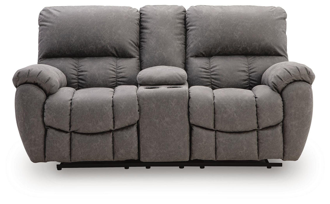 Bakerstein Power Reclining Loveseat with Console - image 4