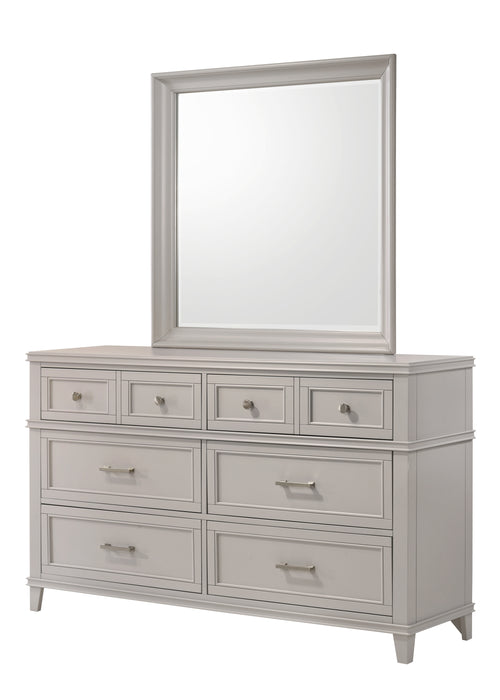 Gray Nova II Landscape Mirror 1281-142