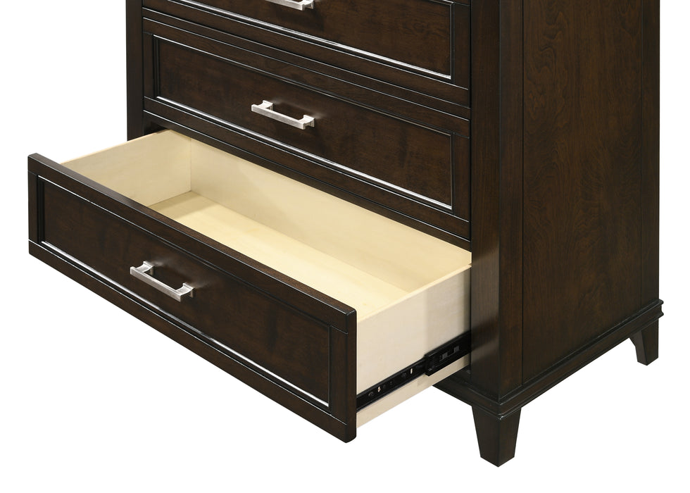 Cherry Nova II 5 Drawer Chest 1282-152