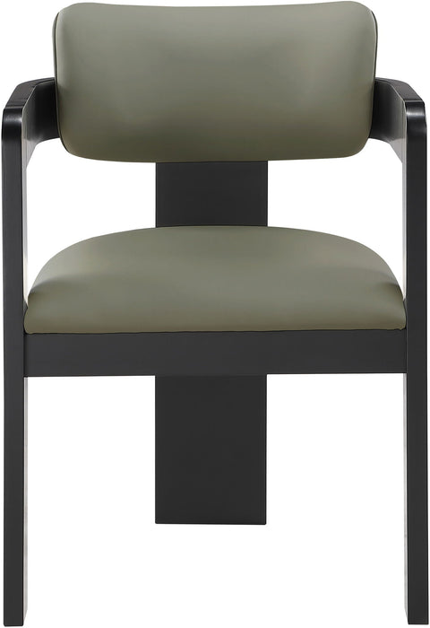 Sacha Vegan Leather Upholstered Dining Chair