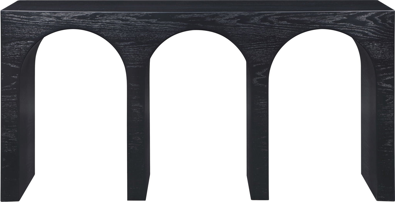 Mesa consola de madera de roble June