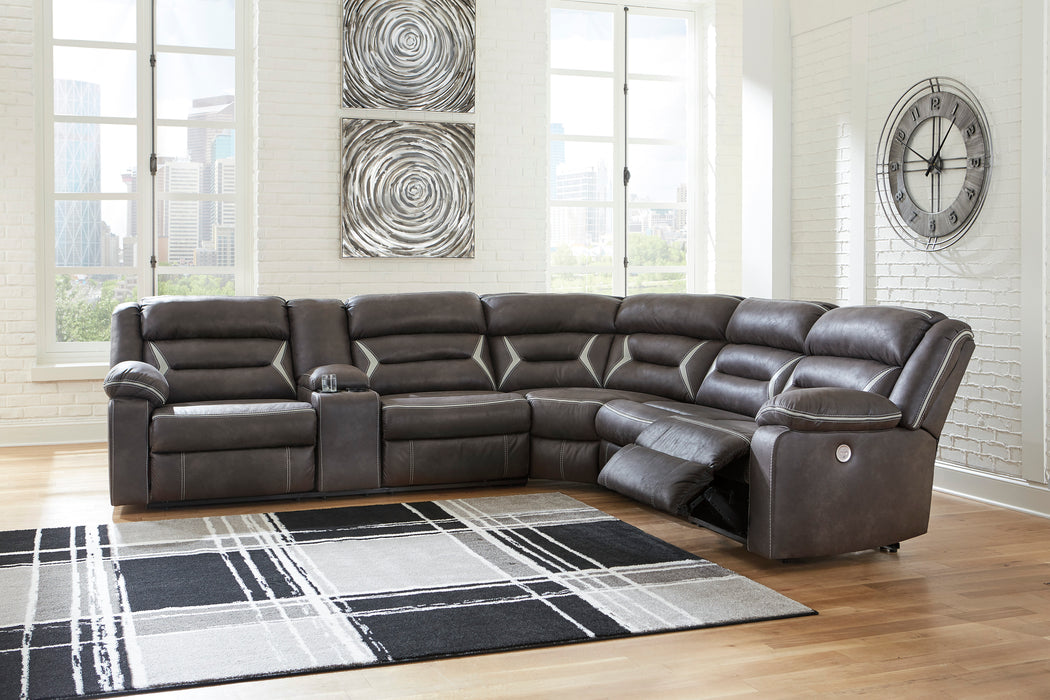 Kincord 4-Piece Power Reclining Sectional