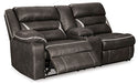 Kincord Left-Arm Facing Power Reclining Sofa with Console