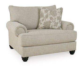 Asanti Loveseat - Black/Gray