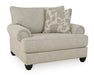 Asanti Loveseat - Black/Gray