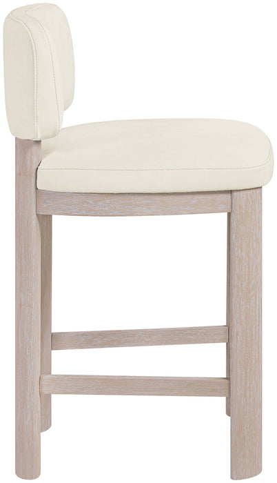 Paloma Vegan Leather Upholstered Counter Stool