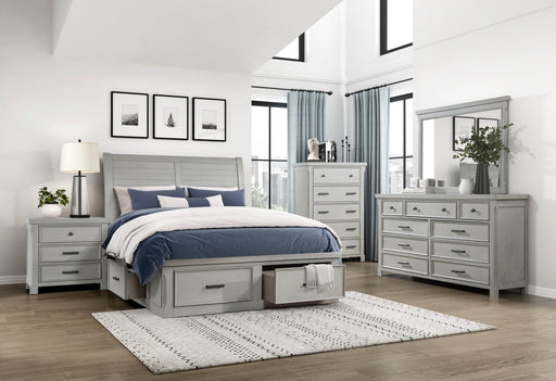 Willowbrook Bedroom Set in As Shown - bedroom room scene