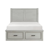 Willowbrook Platform Bed with Storage Footboard and Side Rails