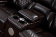 Braden (brown) (pwr) Living Room Set
