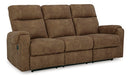 Edenwold Recliner - Brown/Beige