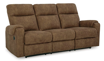 Edenwold Recliner - Brown/Beige