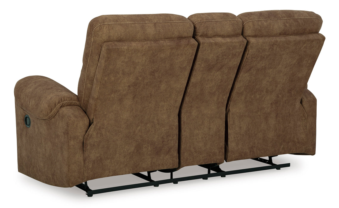 Edenwold Reclining Loveseat with Console