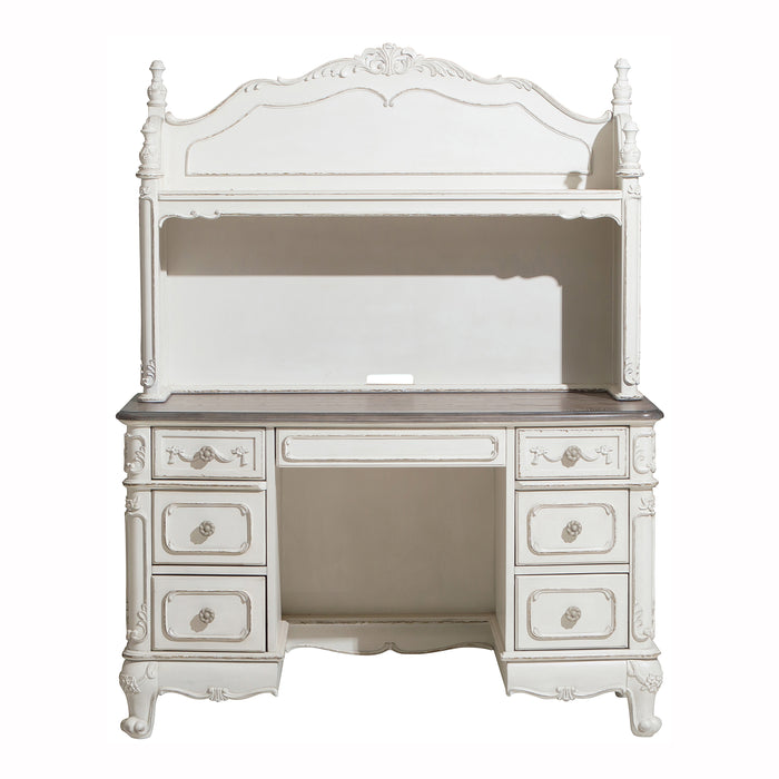 Cinderella (2) Writing Desk with Hutch