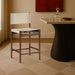 Rawlins Vegan Leather Upholstered Counter Stool