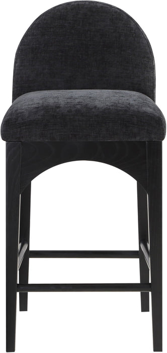 Waldorf Chenille Fabric Upholstered Counter Stool
