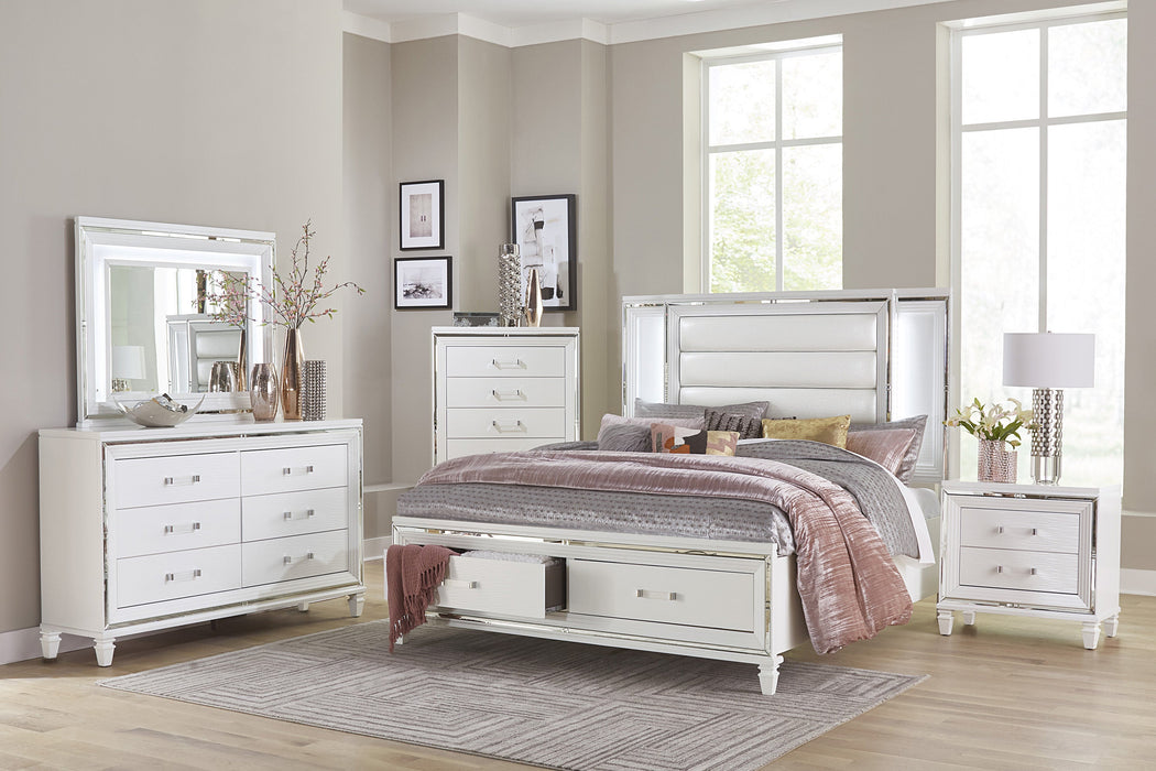 Tamsin Bedroom Set in As Shown - bedroom room scene