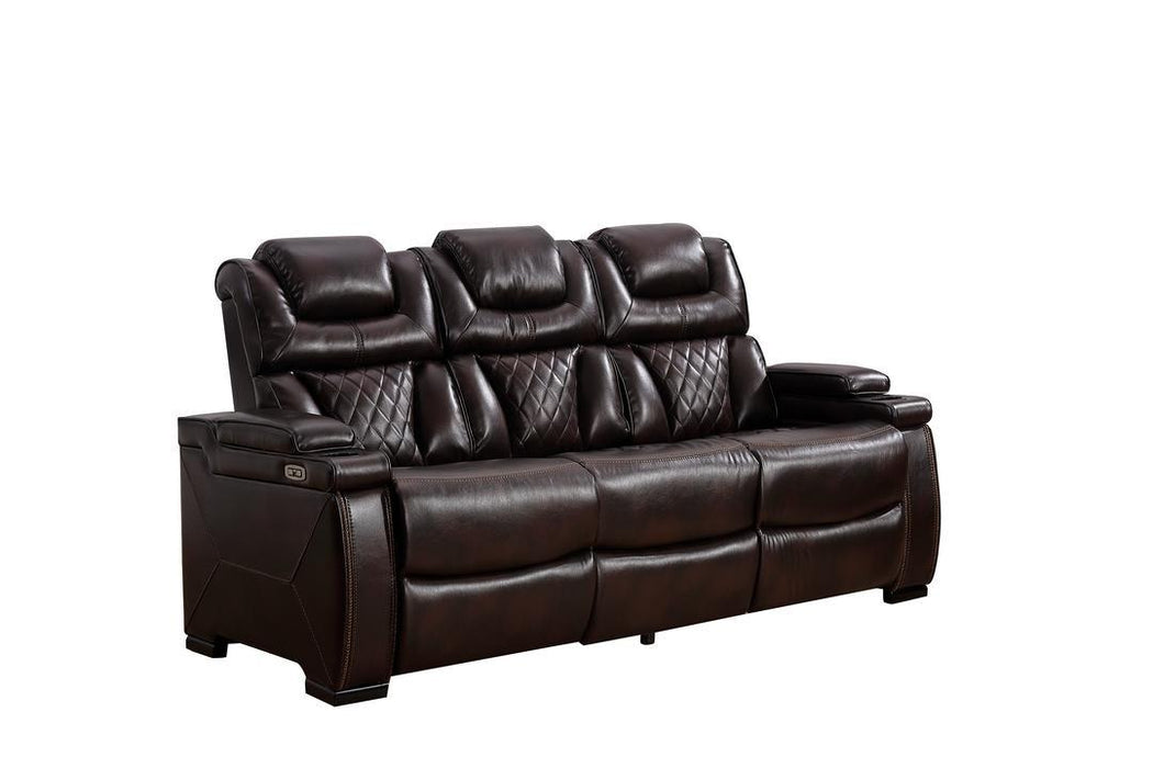 Braden (brown) (pwr) Living Room Set