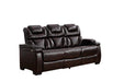 Braden (brown) (pwr) Living Room Set
