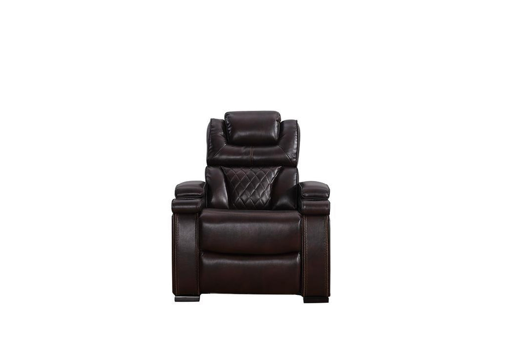 Braden (brown) (pwr) Living Room Set