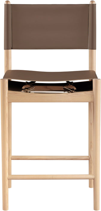 Rawlins Vegan Leather Upholstered Counter Stool