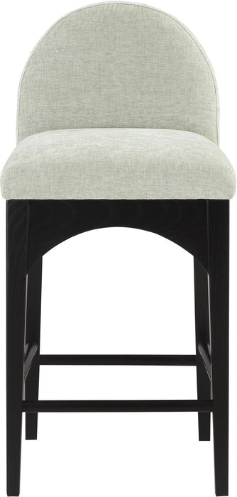 Waldorf Chenille Fabric Upholstered Counter Stool