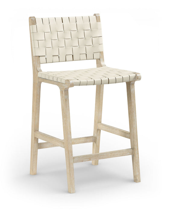 Entwine Vegan Leather Upholstered Counter Stool