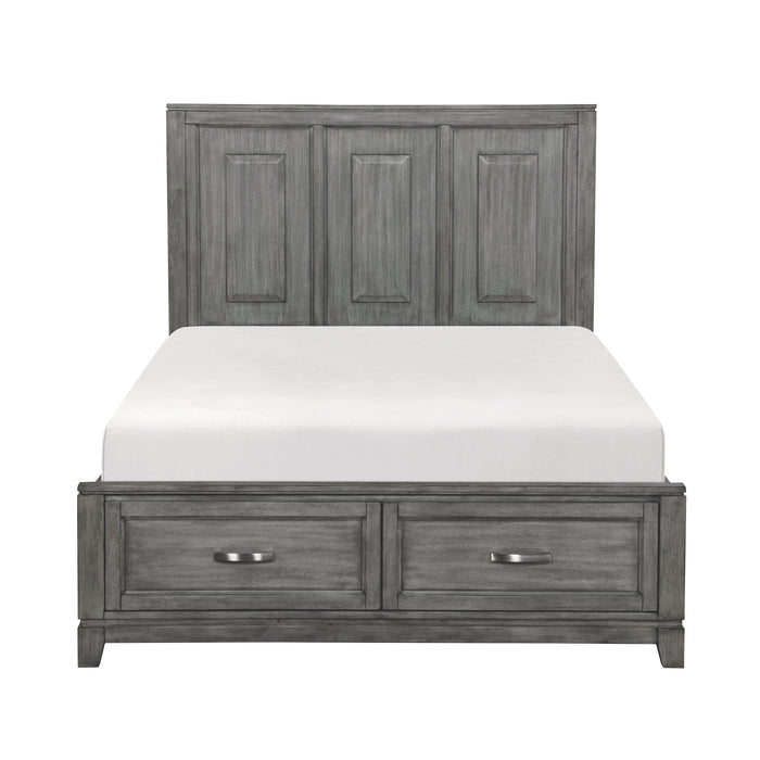 Garretson Platform Bed with Footboard Storage