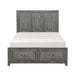 Garretson Platform Bed with Footboard Storage