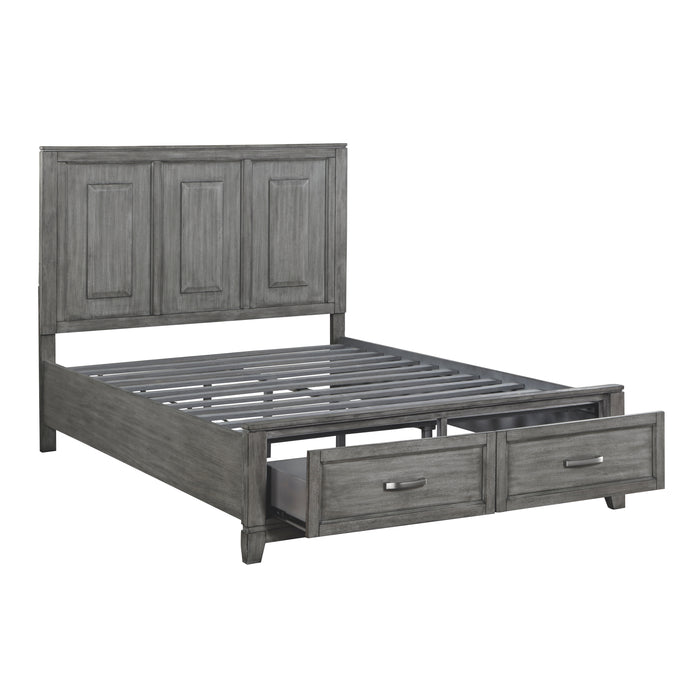 Garretson Platform Bed with Footboard Storage