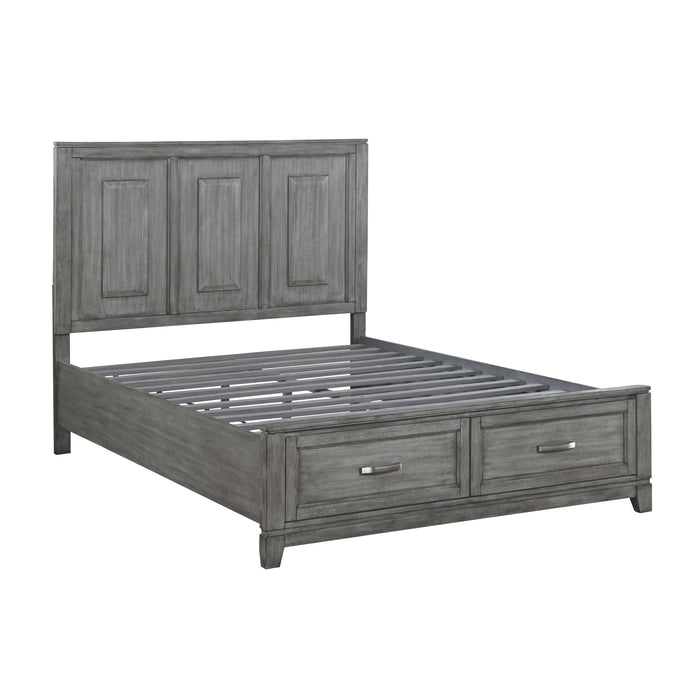 Garretson Platform Bed with Footboard Storage