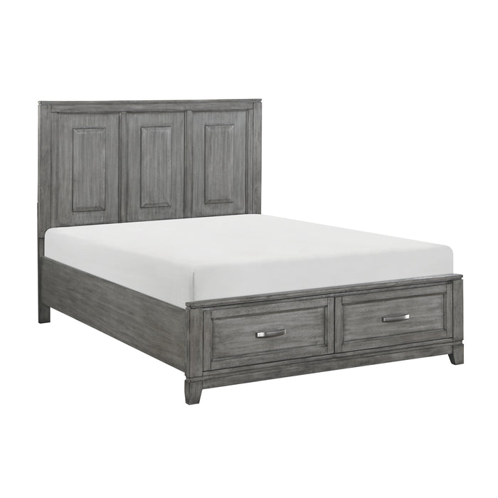 Garretson Platform Bed with Footboard Storage